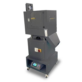 Ultrasonic vibrating nozzle separator